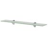 vidaXL Raft suspendat din sticlă, 60 x 10 cm, 8 mm