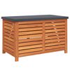 vidaXL Ladă depozitare de grădină, 90x48x55 cm, lemn masiv de eucalipt