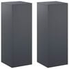 vidaXL Suport pentru plante 2 pcs Antracit 30 x 30 x 80 cm