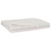 vidaXL Pătură cu greutate Alb 200 x 225 cm 9 kg 100% Bumbac 205T