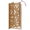 vidaXL Poartă de grădină 100x175 cm, oțel rezistent la intemperii, design luminos