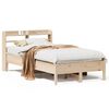 vidaXL Cadru pat fără saltea, 90x190 cm, lemn masiv de pin