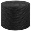 vidaXL Fr&acirc;nghie din Jute 8 mm Negru 100% jute Tossa