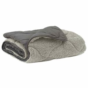 vidaXL Duvet complet pe tot parcursul anului Gri deschis 135 x 200 cm