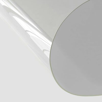 vidaXL Folie de protecție masă, transparent, 120 x 60 cm, PVC, 2 mm