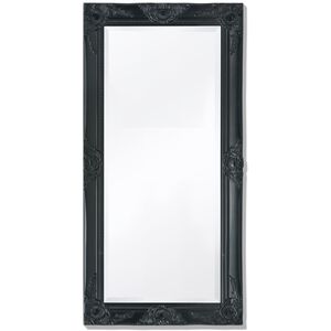 vidaXL Oglindă de perete &icirc;n stil baroc, 100 x 50 cm, negru