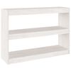 vidaXL Bibliotecă/Separator cameră, 100x30x71,5 cm, lemn de pin