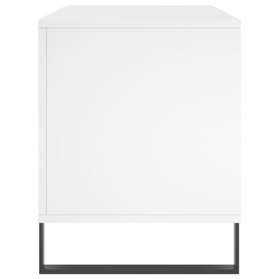 vidaXL Comodă discuri, alb, 100x38x48 cm, lemn prelucrat