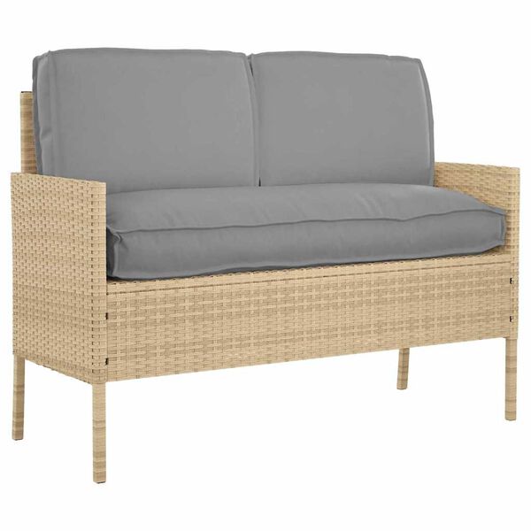 vidaXL Set de perne 3 pcs Gri Material Oxford