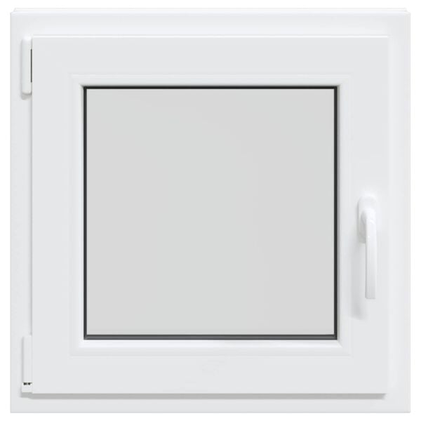 Fereastră pentru subsol Manual RISOR Alb 50 x 50 cm PVC și Sticlă