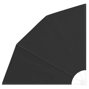 vidaXL Ecran de intimitate pentru balcon 140 x 140 cm Poliester Negru