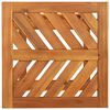 vidaXL Set de masă pentru grădină 3 pcs Maro Lemn Solid de Acacia