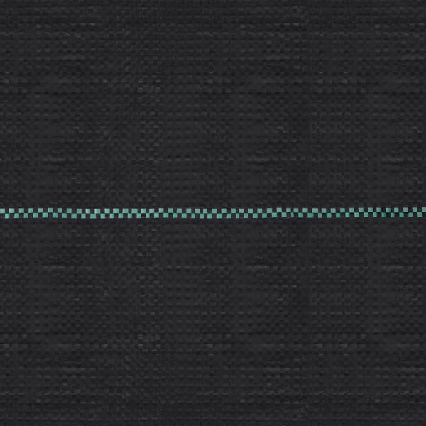 vidaXL Membrană antiburuieni & antirădăcini, negru, 2x50 m, PP
