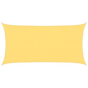 vidaXL P&acirc;nză parasolar, bej, 2x3,5 m, HDPE, 160 g/m&sup2;