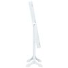 vidaXL Oglindă de sine stătătoare, alb, 34x37x146 cm