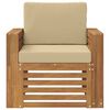 vidaXL Set de canapele de exterior Lemn de acacia solid și poliester