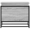 vidaXL Cutie depozitare gri sonoma 60x40x51,5 cm lemn prelucrat