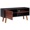 vidaXL Comodă TV, 110x35x50 cm, lemn masiv de acacia și MDF