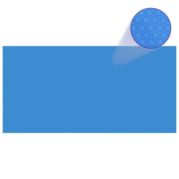 vidaXL Prelată piscină, albastru, 600 x 300 cm, PE