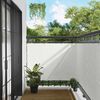 vidaXL Ecran de balcon Alb 110 x 700 cm Material Oxford