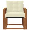 vidaXL Set de canapele de exterior Lemn solid de Acacia și Textilene