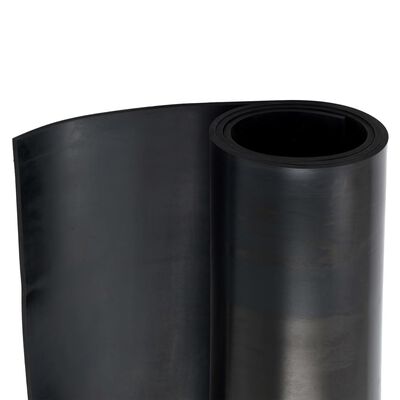 vidaXL Covor de cauciuc anti-alunecare, 1,2 x 2 m, 8 mm, neted