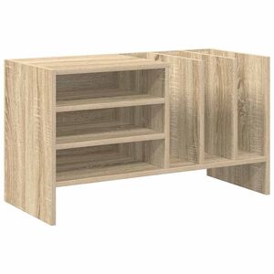 vidaXL Dulap pentru discuri de vinil Stejar Sonoma 78,5 x 35 x 45 cm