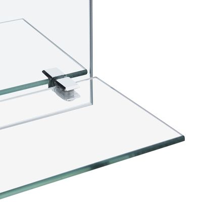 vidaXL Oglindă de perete cu raft, 40 x 60 cm, sticlă securizată