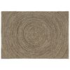 vidaXL Covoare de zonă Natural și Negru 140 x 200 cm Iută