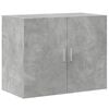 vidaXL Dulap de perete, gri beton, 80x42,5x64 cm, lemn prelucrat