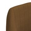 vidaXL Scaune de bar, 2 buc., maro, material textil