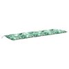 vidaXL Pernă bancă de grădină model frunze, 180x50x7 cm, textil oxford