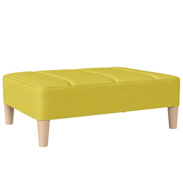 vidaXL Taburet, verde, 78x56x32 cm, material textil