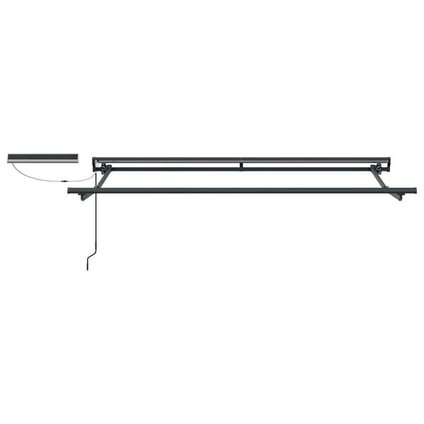 vidaXL Cort electric retractabil Bej 3,5 x 2,5 m