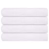 vidaXL Prosoape de saună, FROGN, 4 buc., alb, 80x200 cm, 360 g/m&sup2;