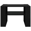 vidaXL Masă de cafea Stejar Negru 66 x 53 x 45 cm Lemn compozit