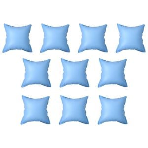 vidaXL Perne gonflabile de iarnă pentru piscine supraterane 10 buc PVC