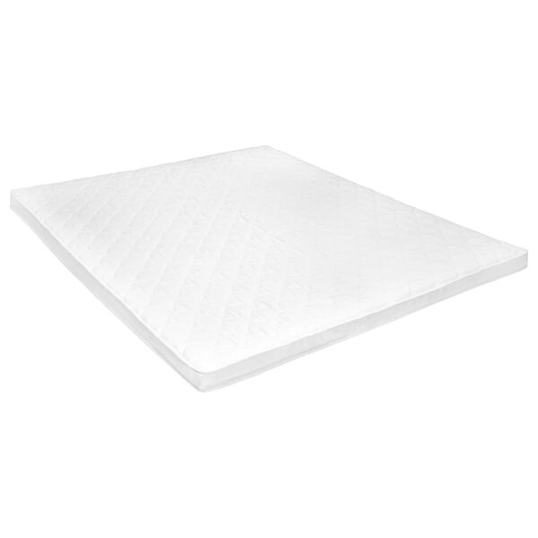 vidaXL Topper saltea, profil tip ou cu spumă rece, 6 cm, 180x200 cm