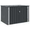 vidaXL Cutie de depozitare pentru grădină Negru 151,5 x 107 x 100 cm