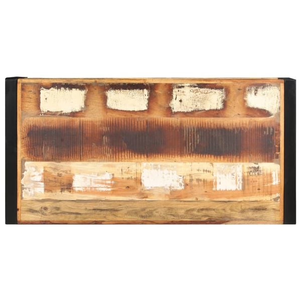 vidaXL Măsuță de cafea, 120x60x40 cm, lemn masiv reciclat