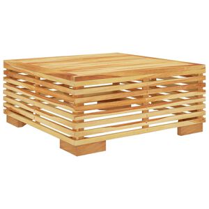 vidaXL Măsuță de cafea de grădină, 69,5x69,5x31 cm, lemn masiv de tec