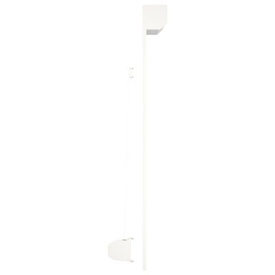 vidaXL Oblon rulant, alb, 120 x 150 cm, aluminiu
