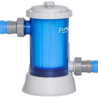 Bestway Pompă cu filtru cartuș Flowclear, transparent