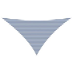vidaXL P&acirc;nză de umbră 7 x 5 x 5 m 100% poliester Oxford Triunghiular