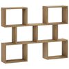 vidaXL Raft de perete Stejar Artizanal 103 x 17 x 80 cm Lemn prelucrat