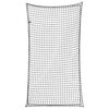 vidaXL Plasă de remorcă cu funie elastică, negru, 4,5x2,5 m, PP