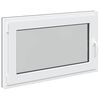 vidaXL Fereastră pentru subsol RISOR 100 x 50 cm PVC și Sticlă