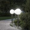 vidaXL St&acirc;lpi iluminatori cu senzor, 3 buc., 80 cm, oțel inoxidabil, IP44