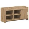 vidaXL Dulap pentru pantofi 100 x 39,5 x 51 cm Lemn prelucrat