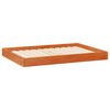 vidaXL Pat pentru c&acirc;ini Maroniu cerat 101,5 x 74 x 9 cm